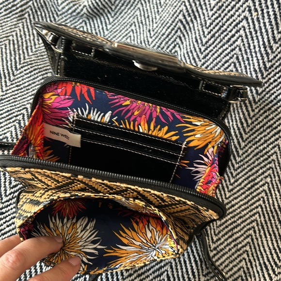 Nine West Crossover Woven Bag - Picture 2 of 6